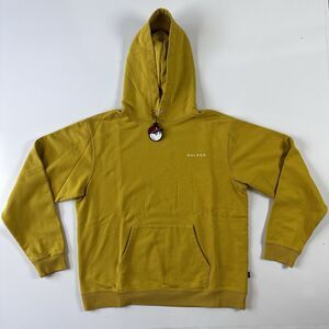 NEW Malbon Knoll Hoodie Hooded Sweatshirt Yellow Men's Large